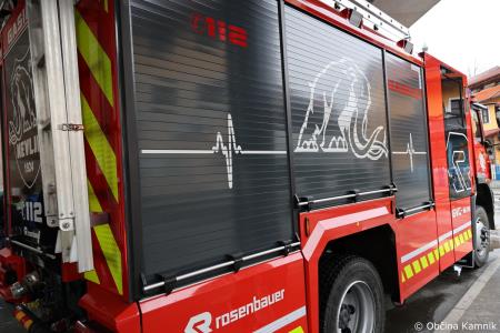 Dobrodošel mamut v Kamniku je dobil svoje mesto bronasti mamut v naravni velikosti, ki stoji v Mamutovem parku (66)